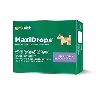 MAXIDROPS® для собак: описание, применение, купить по цене производителя